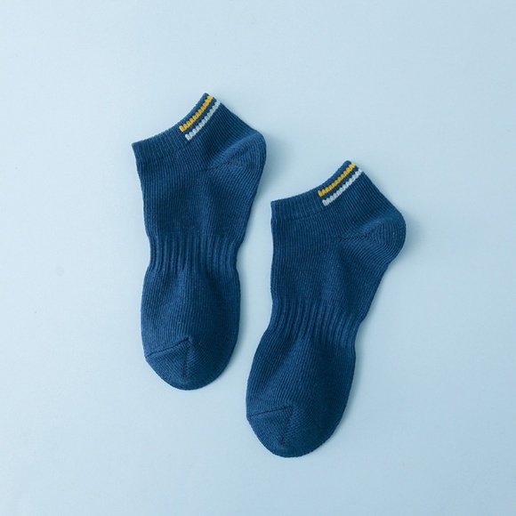 5 Pairs Men Cotton Breathable Ankle Low Cut Socks - Picture 3 of 8